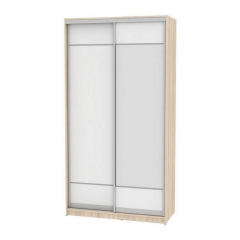 Шкаф-купе Аларти B-220х120х60-2ДСС-Белый-D7D8