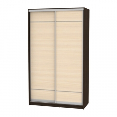 Шкаф-купе Аларти B-220х135х60-1Венге-ДМ-D7D7