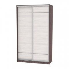 Шкаф-купе Аларти B-220х135х60-2Венге-ДМ-D7D8