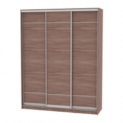 Шкаф-купе Аларти B-220х180х60-3ЯШТ-D7D7D7