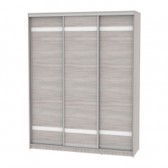 Шкаф-купе Аларти B-220х180х60-3ЯШС-D9D9D9