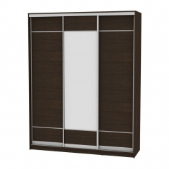 Шкаф-купе Аларти B-220х180х60-3Венге-D7D8D7