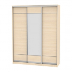 Шкаф-купе Аларти B-220х180х60-3ДМ-D7D8D7