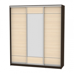 Шкаф-купе Аларти B-220х200х60-1Венге-ДМ-D7D8D7