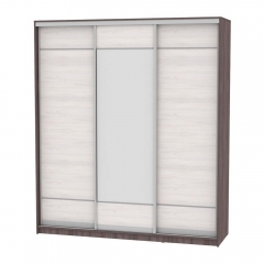 Шкаф-купе Аларти B-220х200х60-2ЯАТ-ЯАС-D7D8D7