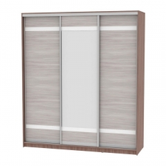 Шкаф-купе Аларти B-220х200х60-3ЯШТ-ЯШС-D9D10D9