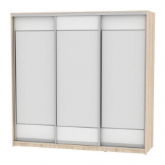 Шкаф-купе Аларти B-220х235х60-1ДСС-Белый-D8D8D8