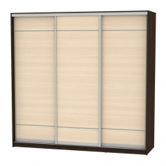 Шкаф-купе Аларти B-220х235х60-2Венге-ДМ-D7D7D7