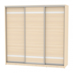 Шкаф-купе Аларти B-220х235х60-3ДМ-D9D9D9