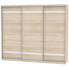 Шкаф-купе Аларти B-220х270х60-2ДСС-D9D9D9