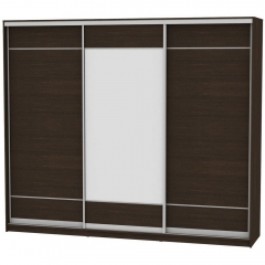 Шкаф-купе Аларти B-220х270х60-2Венге-D7D8D7