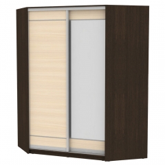 Шкаф-купе Аларти YA-198х1400-568-1Венге-ДМ-D1D2
