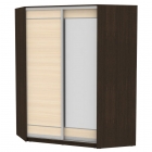 Шкаф-купе Аларти YA-198х1400-568-1Венге-ДМ-D2D2