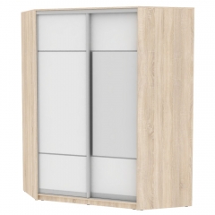 Шкаф-купе Аларти YA-198х1400-568-1ДСС-Белый-D4D3