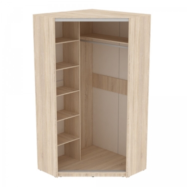 Шкаф-купе Аларти БеллаH92300х1153х1153ДВ-Графит-D8D8