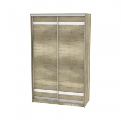 Шкаф-купе Аларти B-220х135х60-2ДКМ-D9D9