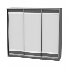 Шкаф-купе Аларти B-220х235х60-1Графит-D10D10D10