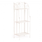 Этажерка Tetchair Secret De Maison Elisa PL08-10337 стальной сплав, античный белый, 41,50х20х108 см
