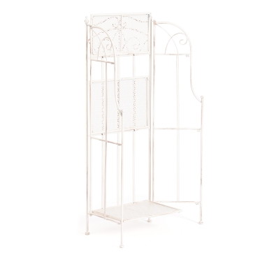 Этажерка Tetchair Secret De Maison Elisa PL08-10337 стальной сплав, античный белый, 41,50х20х108 см
