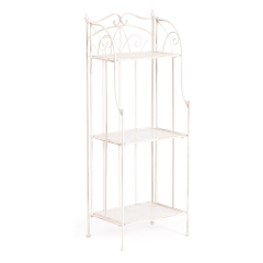 Этажерка Tetchair Secret De Maison Elisa PL08-10337 стальной сплав, античный белый, 41,50х20х108 см