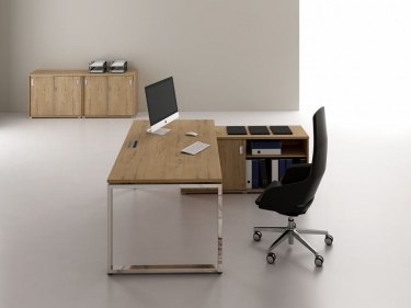 Пенал средний ALSAV GLOSS LINE 9НП.017.1 Teakwood