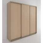 Шкаф-купе 3-х дверный Акцент Купе Акцент-Сим Д 2100х600 Дуб молочный
