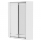 Шкаф-купе Аларти YA-230х1250-5Белый-D1D2