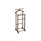 Вешалка костюмная на колесах Мебелик В 22Н Средне-коричневый